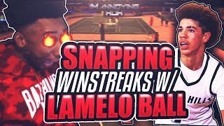 Ending A Mypark Winning Streak With Lamelo Ball Not Clickbait Nba 2K17