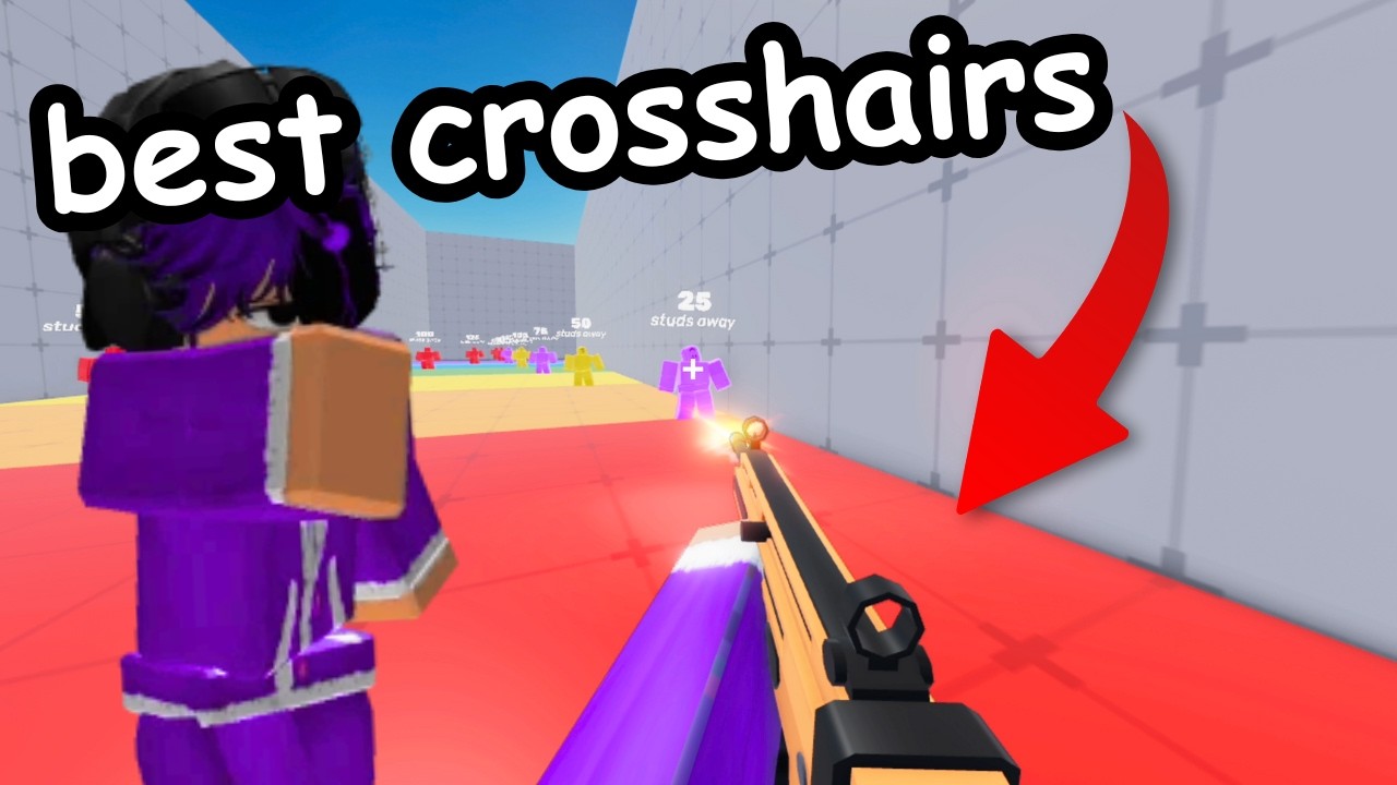 The BEST crosshairs for Roblox Rivals - YouTube