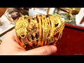 Huge collection of gold bracelet with price/gold bracelet/gold kankon/gold mantasa/#jewellery