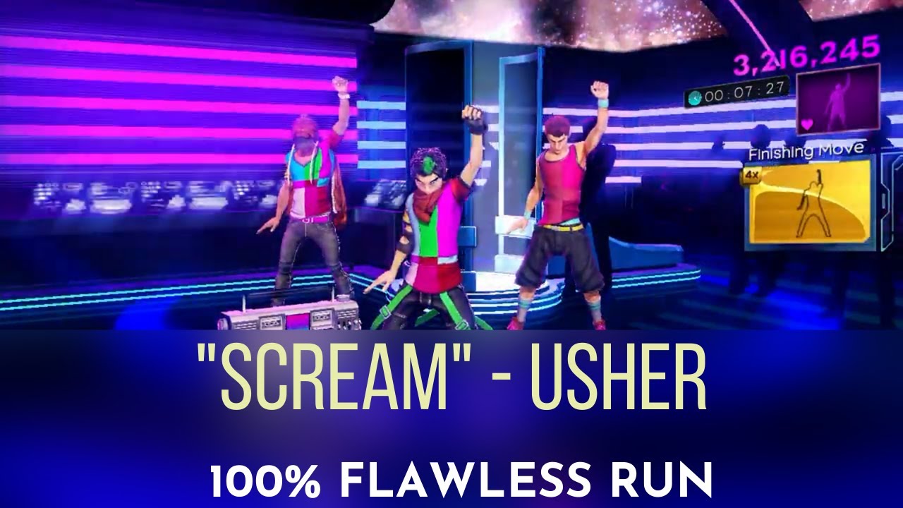 Dance Central 3 - Scream - Usher - Flawless Run