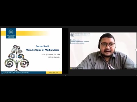 Workshop Seri 2: Serba-Serbi Menulis Opini di Media Massa