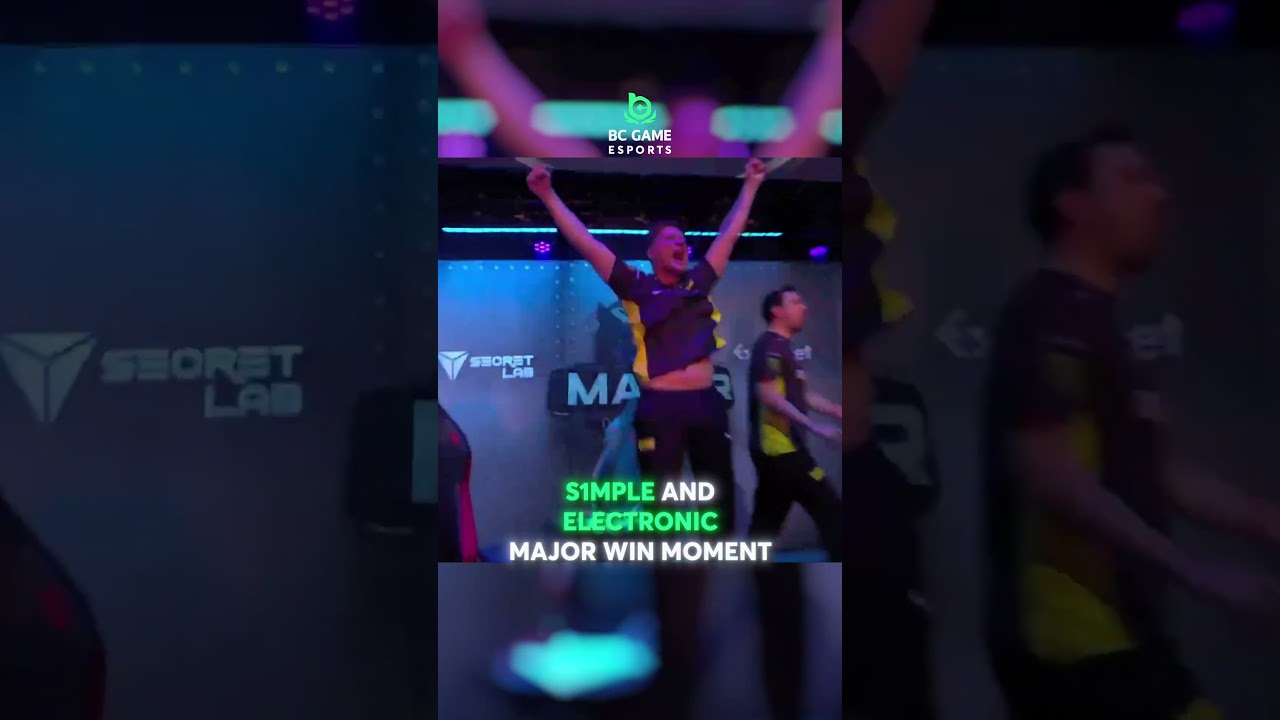 s1mple &amp; electroNic Major Winning Moment | #cs2 #s1mple #electronic #counterstrike #esports
