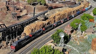 World&#39;s Longest G Scale Train - 210 Cars