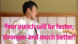 The method of punching.  By Sensei Kenji.