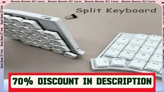 A must-have product! SOFLE Low Profile Split Keyboard 2.4G Wireless Mechanical Keyboard Kit Hot Sw