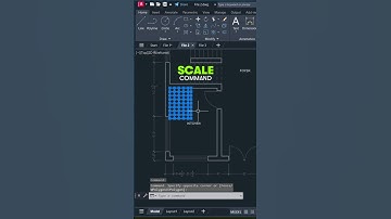 AutoCAD SCALE Tutorial | Learn SCALE Command in AutoCAD #AutoCAD #AutoCADTutorial #AutoCADTips