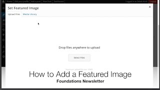 How to Add a Featured Image