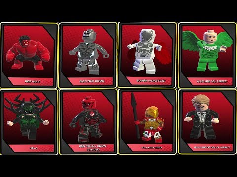 LEGO Marvel Super Heroes 2 - All Secret Bosses