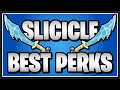 The BEST PERKS for the Slicicle in Fortnite Save the World!