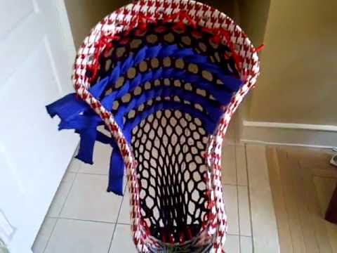 reebok 9k lacrosse head strung