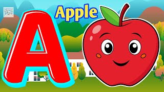ABC Phonics Song For Kids and Toddlers| A is For Apple 🍎 | Alphabet Learning for Babies| #Kids Song