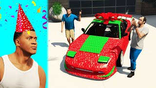 GTA 5 - CELEBRATING FRANKLIN'S BIRTHDAY!