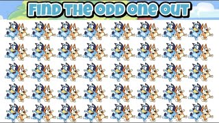 Can You Spot The Odd Bluey Character? | Bluey Brain Break | Bluey Freeze Dance