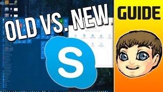 NEW SKYPE vs. OLD SKYPE // Windows 10 Anniversary Update // Skype Preview screenshot 1