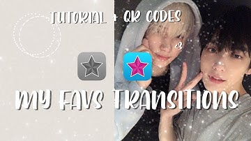 ae like presets/qr codes transitions on video star tutorial !! SMOOTH