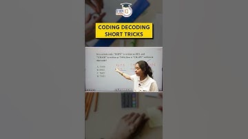 Coding-Decoding Short Trick | Reasoning Made Easy #shorts #studyiq