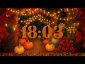 30 Min Countdown timer, Autumn Pumpkin Trail - Cozy Fall Ambience for Focus &amp; Relaxation