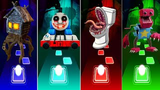 Monster House Head - Thomas Train exe - Toilet monster - Boxy boo Song TilesHopEDMRush #househeads screenshot 2
