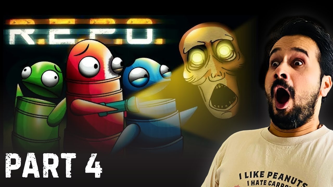 REPO Part 4 – The Invisible Man is HUNTING US 👤💀 - YouTube