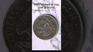 1872 Un Peso Mexicana Republica #Shorts