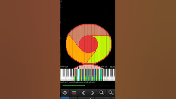 google chrome midi art (by: @MIDIPLAYER )