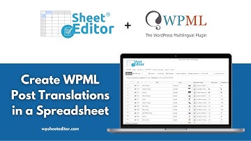 How to Create WPML Post Translations in a Spreadsheet (2022) - Bulk translation for WPML