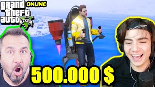 FURKANIN GARAJI TÜM ARAÇLAR! KAR TOPU OYNADIK! | Furkan ile GTA 5 ONLINE SERBEST TAKILMACA