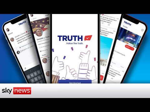 Former President Trump launches his own social media platform called Truth.