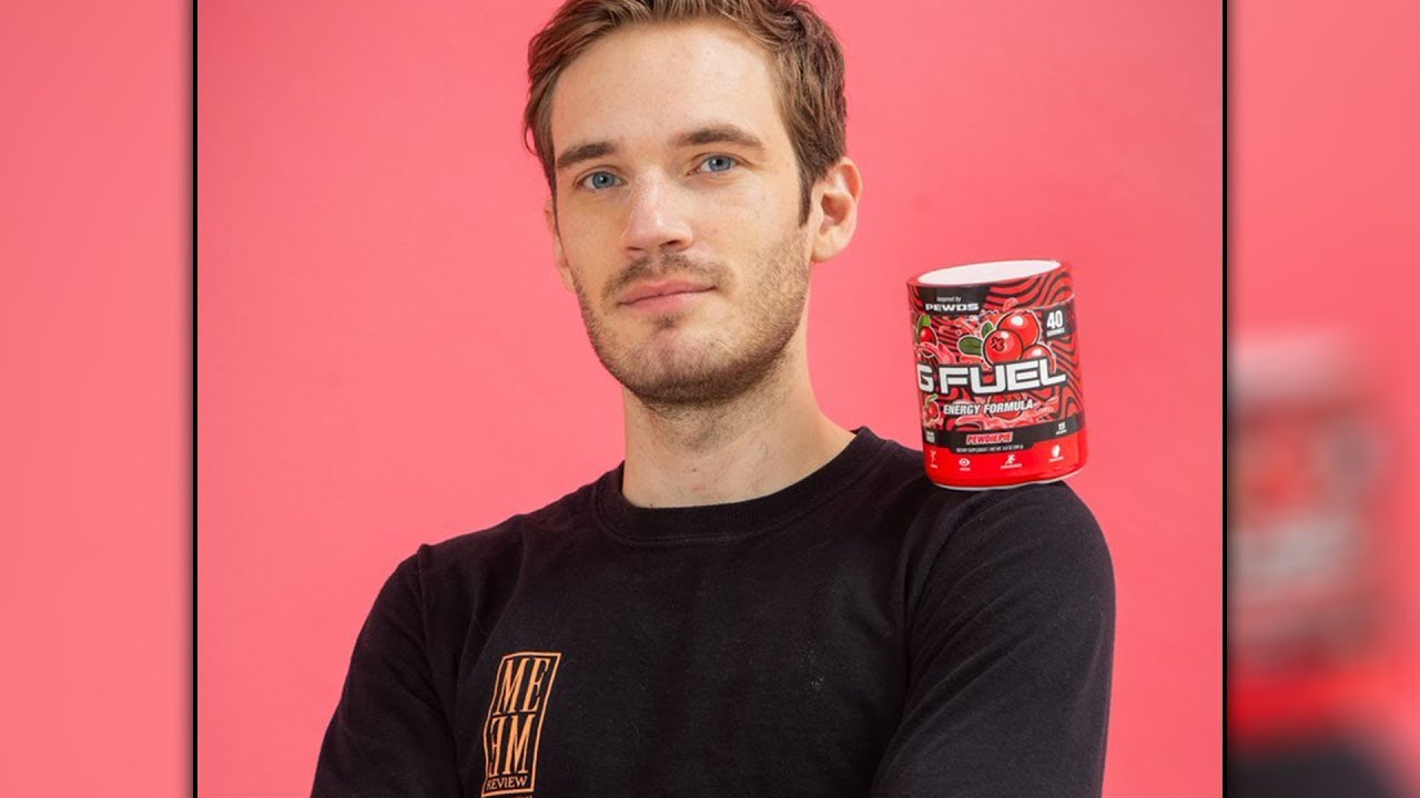 This Is It Everyone The Official Pewdiepie G Fuel Flavor Is