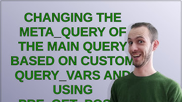 Wordpress: Changing the meta_query of the main query based on custom query_vars and using pre_get...