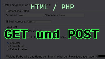 HTML/PHP 1d - GET und POST