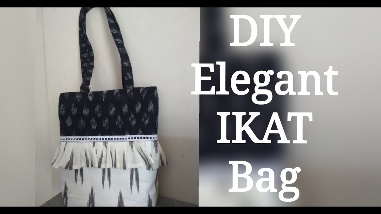 #IKATBAG #HANDMADEBAG #SOULARTBags DIY Elegant IKAT Bag - YouTube