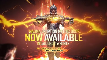 Magma Eruption Mythic Drop Trailer Cod Mobile | MYTHIC Peacekeeper MK2 - Artifact Gameplay #Shorts