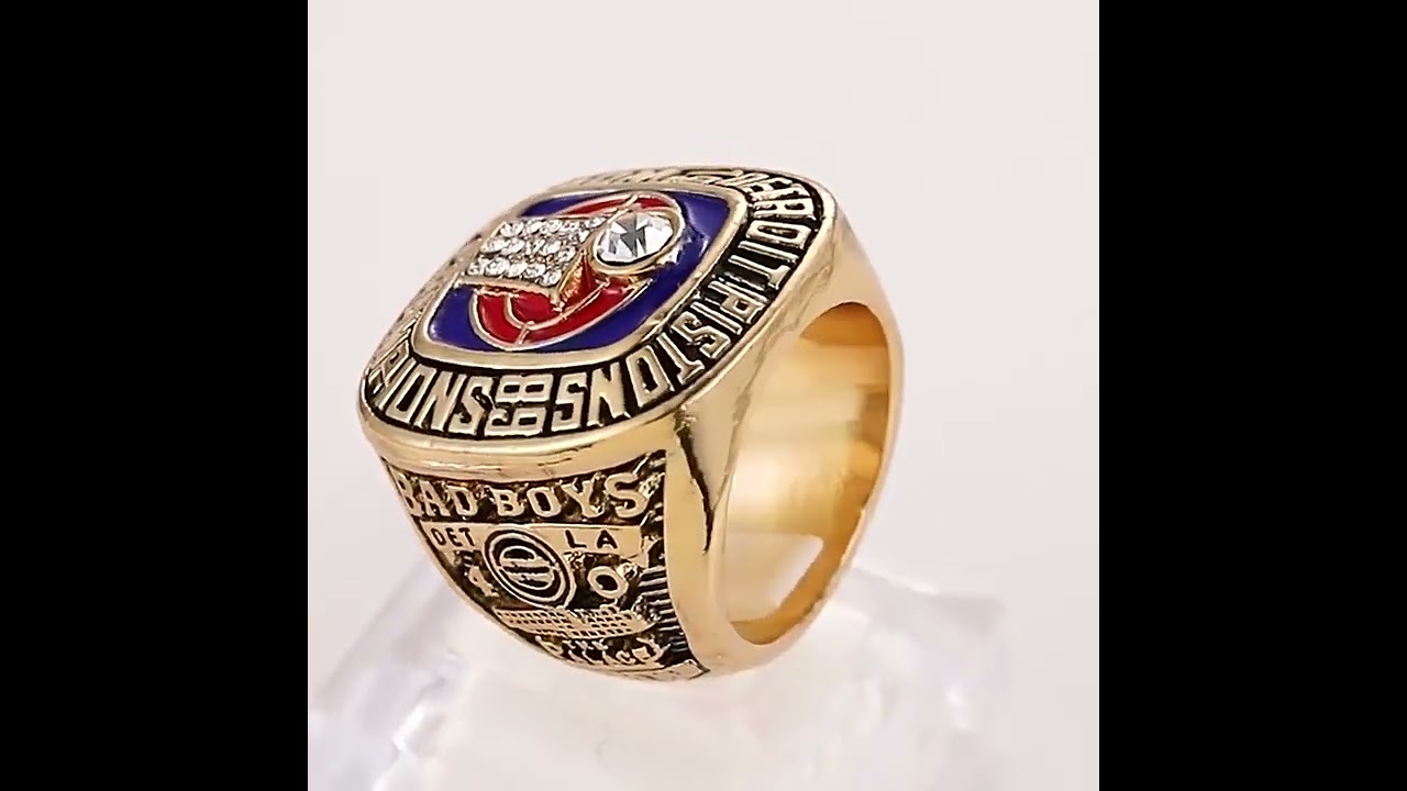 1989 Detroit Pistons National Basketball World Championship Ring