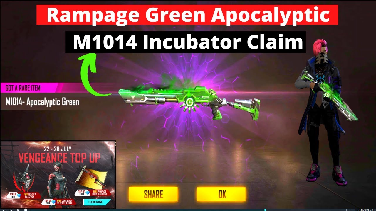 Ready go to ... https://www.youtube.com/watch?v=tgJLXka5kx0u0026list=PLEbWMhlGr_lyEAl5x3W6DPi03VxzQysxz [ ð± Rampage Apocalyptic M1014 Incubator Spin & Claim Green Apocalyptic M1014]