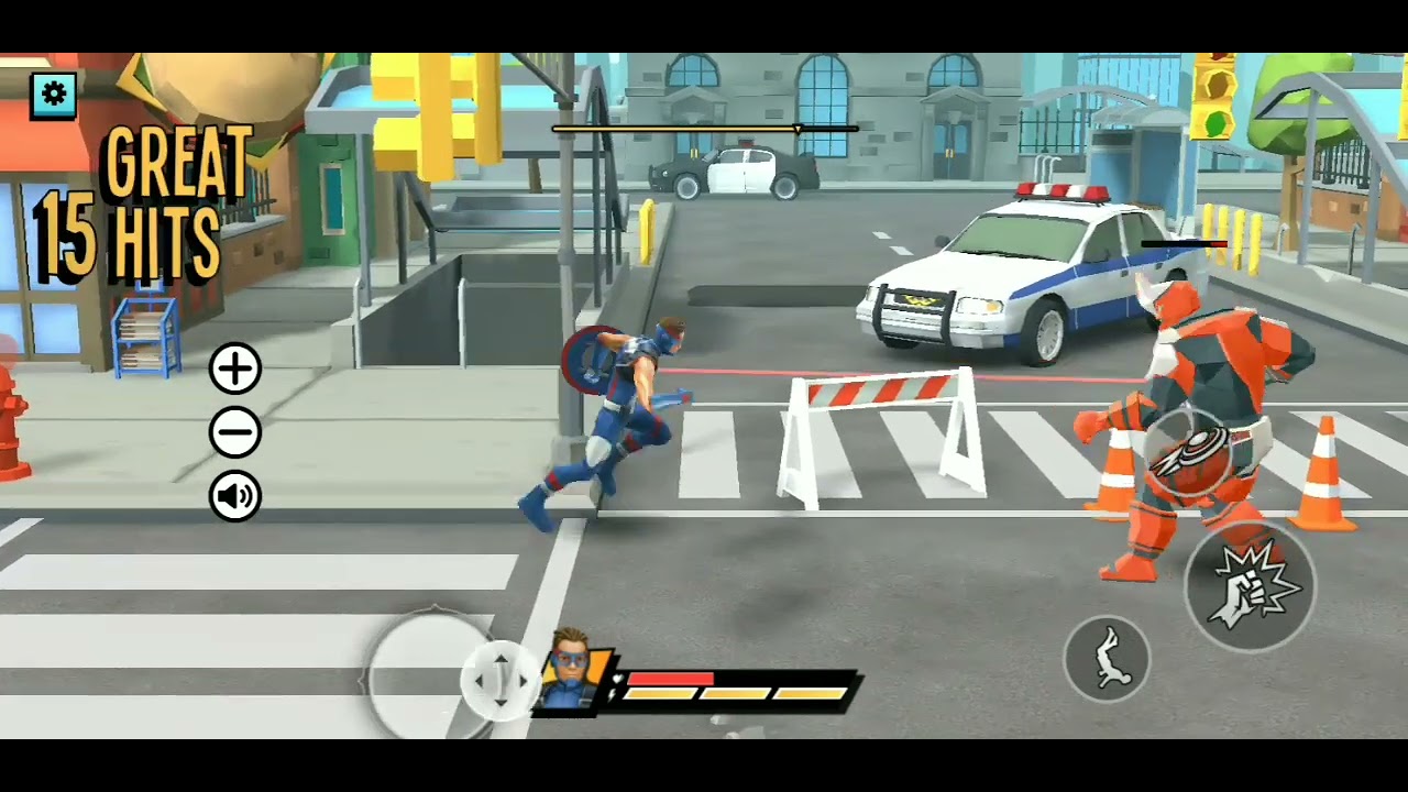 Captain Hero - Super Fighter android gameplay