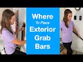 Where to Place Grab Bars | Exterior or Garage