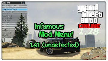 Gta 5 online (infamous mod menu) (undetected)