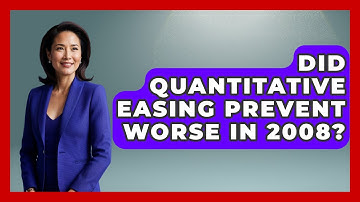 Did Quantitative Easing Prevent Worse In 2008? - Financial History Files