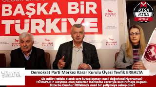 Kisa Kisada Dpden İhsan Güldoğana Sert Eleşti̇ri̇