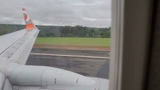 Decolagem em Brasília no B737-800 GOL ( PR-GGR ) ( SEM EDIÇÃO) ( Vida real )