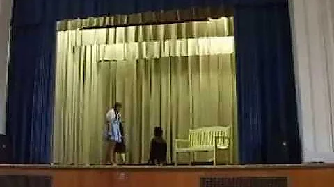 Sam in Wizard of Oz as Dorothy