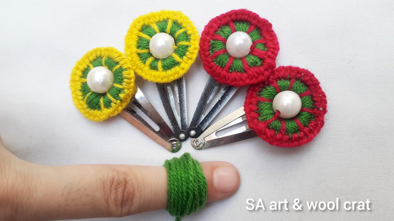 DIY Hair Accessories How to Make Hair Clips for Baby GirlBeautiful