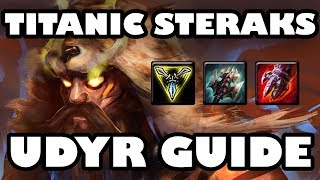 Titanic Steraks Tiger | New Runes Lethal Tempo Udyr Jungle Guide [7.22]