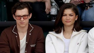 Zendaya and Tom Holland Dance to Whitney Houston During Tennis Date at the BNP Paribas Open