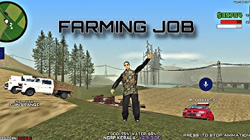 FARMER JOB | TUTORIAL | NGRP KERALA | GTA SA RP | SA-MP LAUNCHER | #ngrp #gta #samp