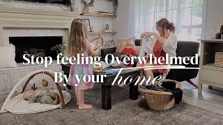 Stop Feeling OVERWHELMED By Your Home With These *Realistic Homemaking Tips* From Busy Moms Of 3
