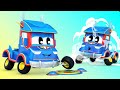 SUPERTRUCK et son JUMEAU MALEFIQUE !  - Car City - Dessins animés pour enfant