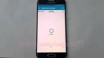 Android Lollipop : How to stop cached background process application on Samsung Galaxy S6