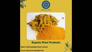 Temple town Farms Organic turmeric powder shortviral organic tempetownfarms